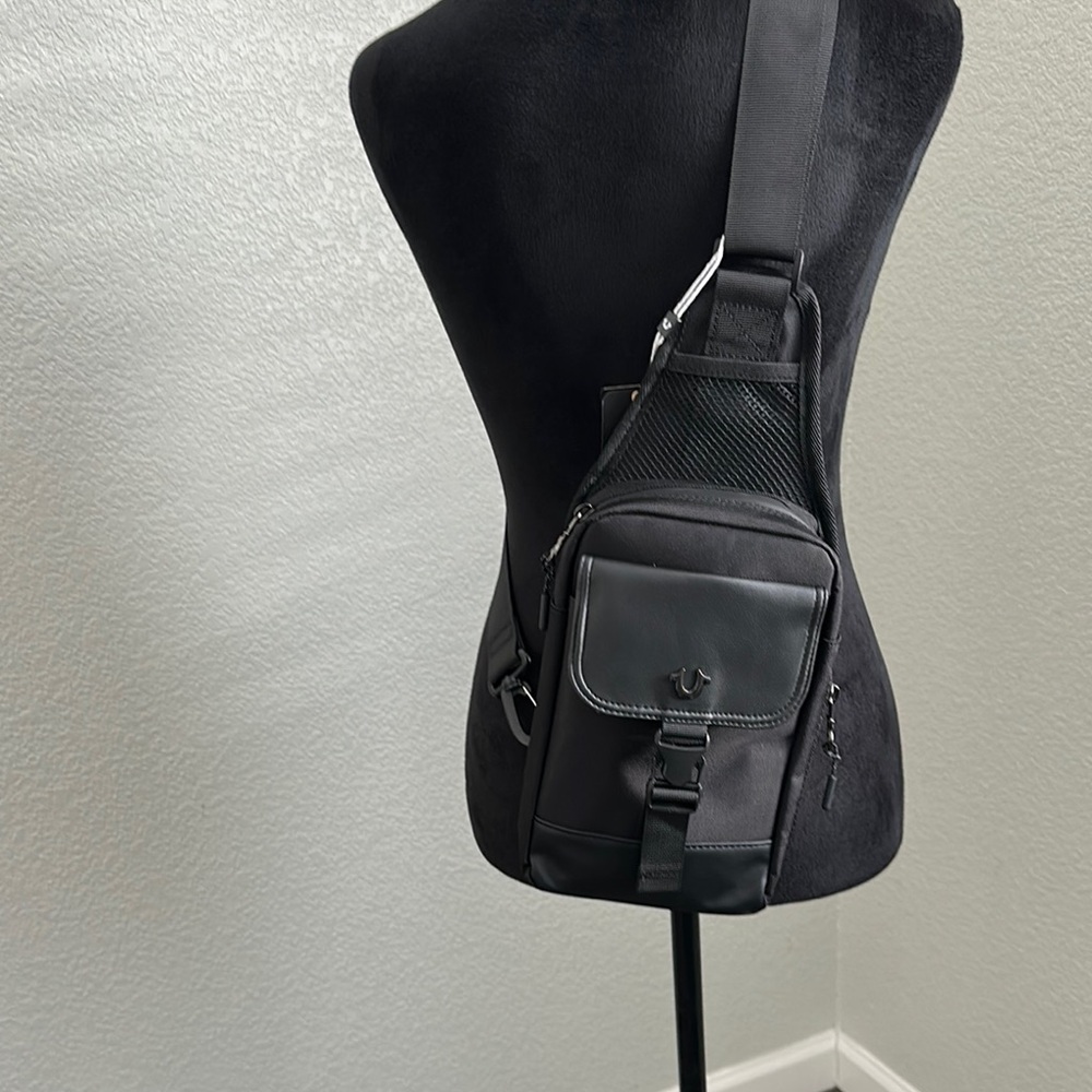 True Religion Black Crossbody Bag